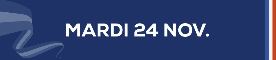 Mardi 24 novembre